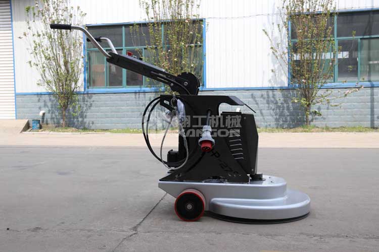 拋光機是為了讓地面表面有光澤，需要先研磨后才可以拋光。拋光分為粗拋和精拋，這時候可以使用拋光機，配合拋光墊，提高地面的光澤度。高速地坪拋光機讓你輕松完成地坪拋光工作，提高地坪亮度。